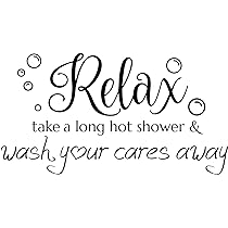 Thistle Brook Cottage Bathroom Door Decal - Vinyl Wall Art Sticker Transfer Decor