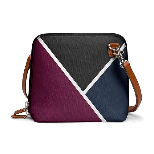 DailyObjects Trapeze Sling Crossbody Bag For Women And Girls- Multicolour