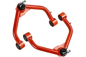 AUTSURLES 2-4" Front Upper Control Arms with Ball Joint fit for 2011-2022 Ram 1500, Adjustable Suspension Kit Tubular Arms Lift 2 to 4 inch, Replacement OEM Factory Suspension Arms 2 PCS