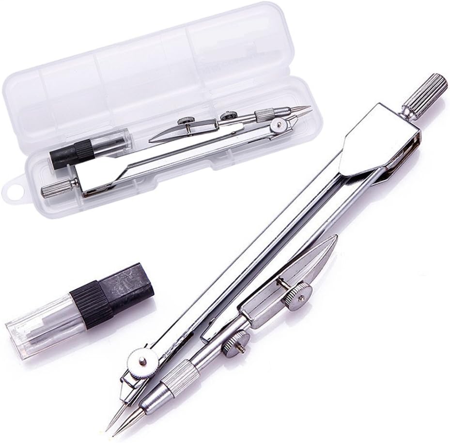 Stainless Steel Drawing Compass Math Geometry Tools