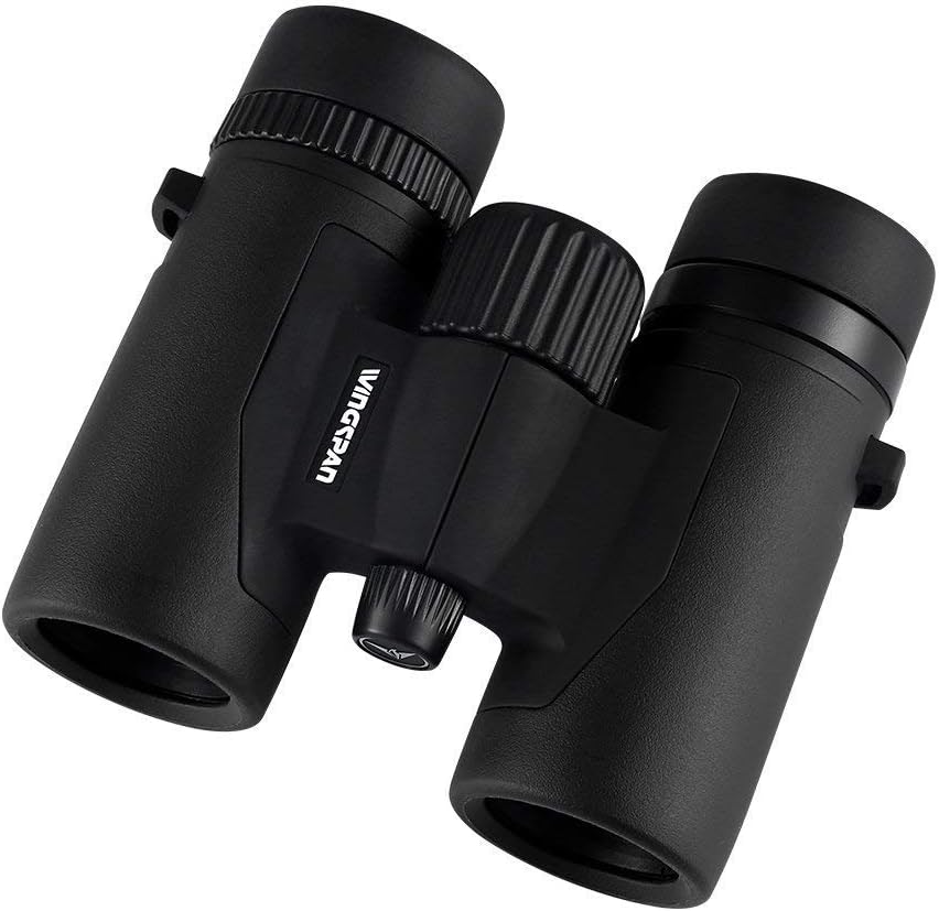 Wingspan Optics FieldView 8X32 Compact Binoculars for Bird Watching. Compact and Light Weight. Waterproof for all Weather. For Bird Watching, Watching Wildlife, or Sports Games and Concerts