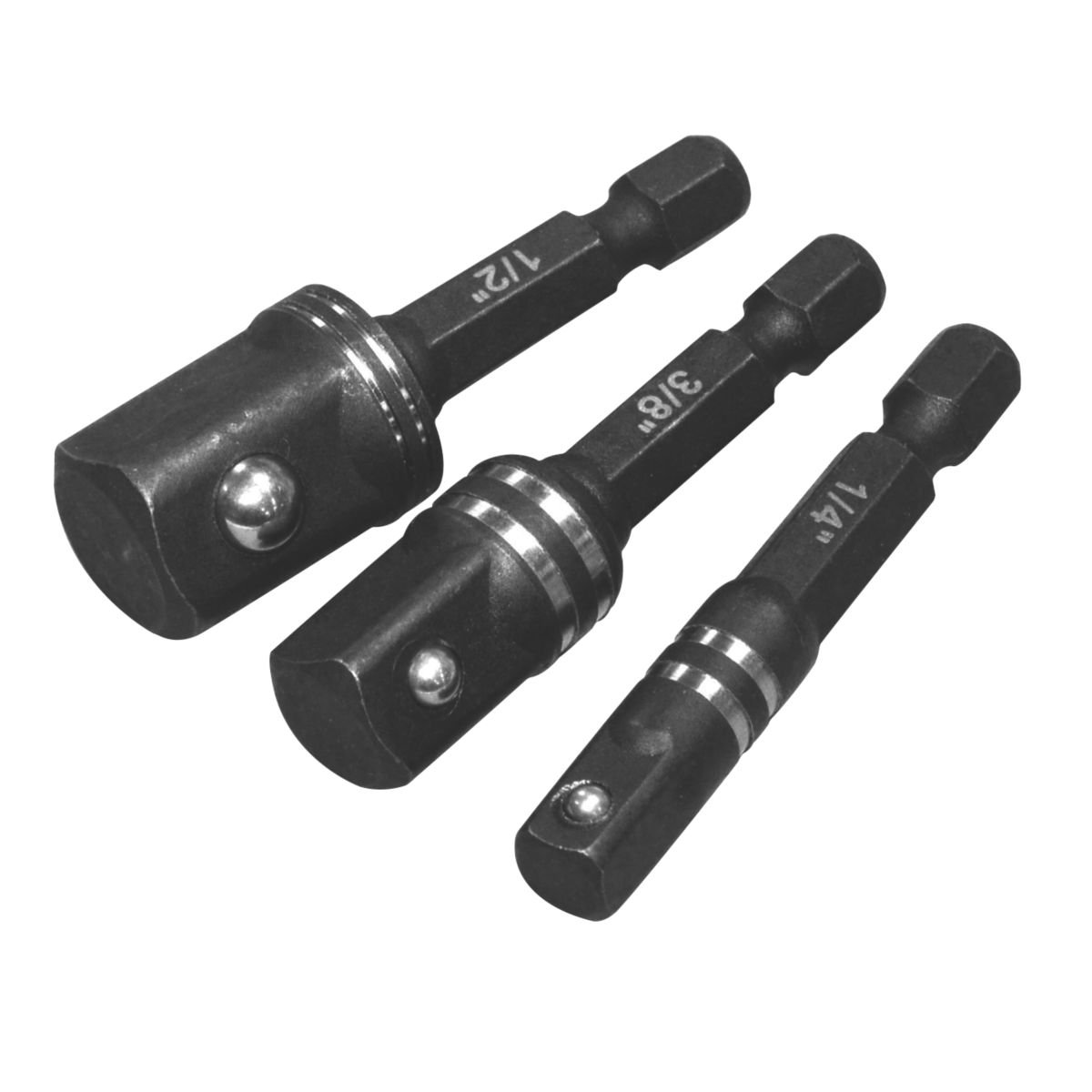 Erbauer Impact Socket Driver Set 3 Pieces