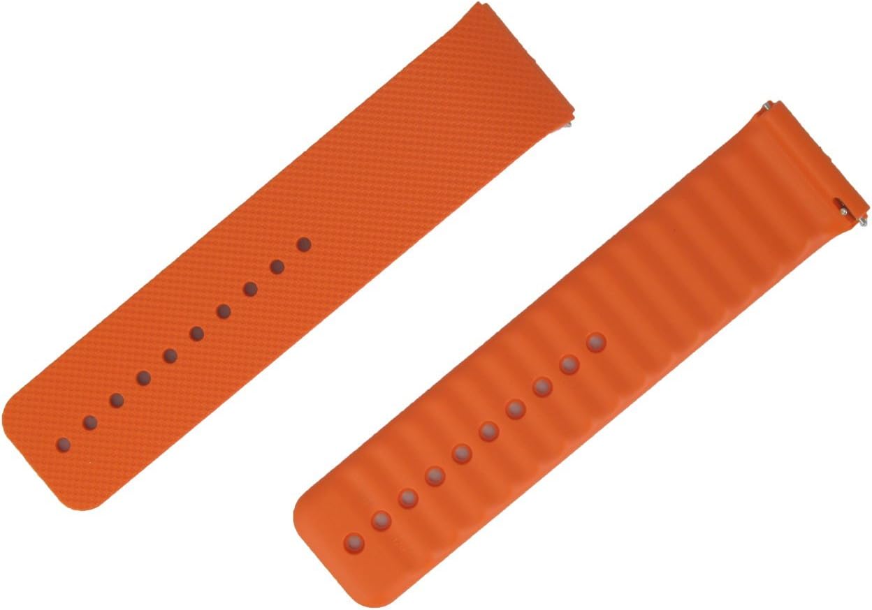 Samsung Genuine SM-R380 Gear 2, SM-R381 Gear 2 Neo Wild Orange Adjust Strap - GH98-32314C