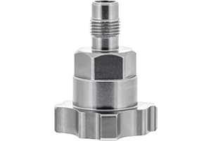 MASTER AIRBRUSH Master Elite Paint System MPS Spray Gun Cup Adapter 800 - Converts Iwata LPH80 Spray Guns for Use with The Master Paint System MPS Disposable Spray Gun Cup Liners and Lid System