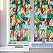 Bloss Privacy Window Film Stained Glass Window Non-Adhesive Static Cling Glass Film for Door Home Office Hotel Bathroom Living Room 17.7 Inch by 78.7 Inch
