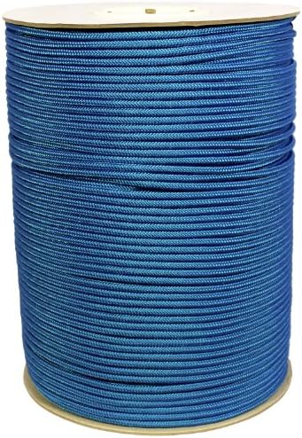 3/16" (4.5mm) Rhythm Traders Djembe Rope 1200 foot Spool - Blue