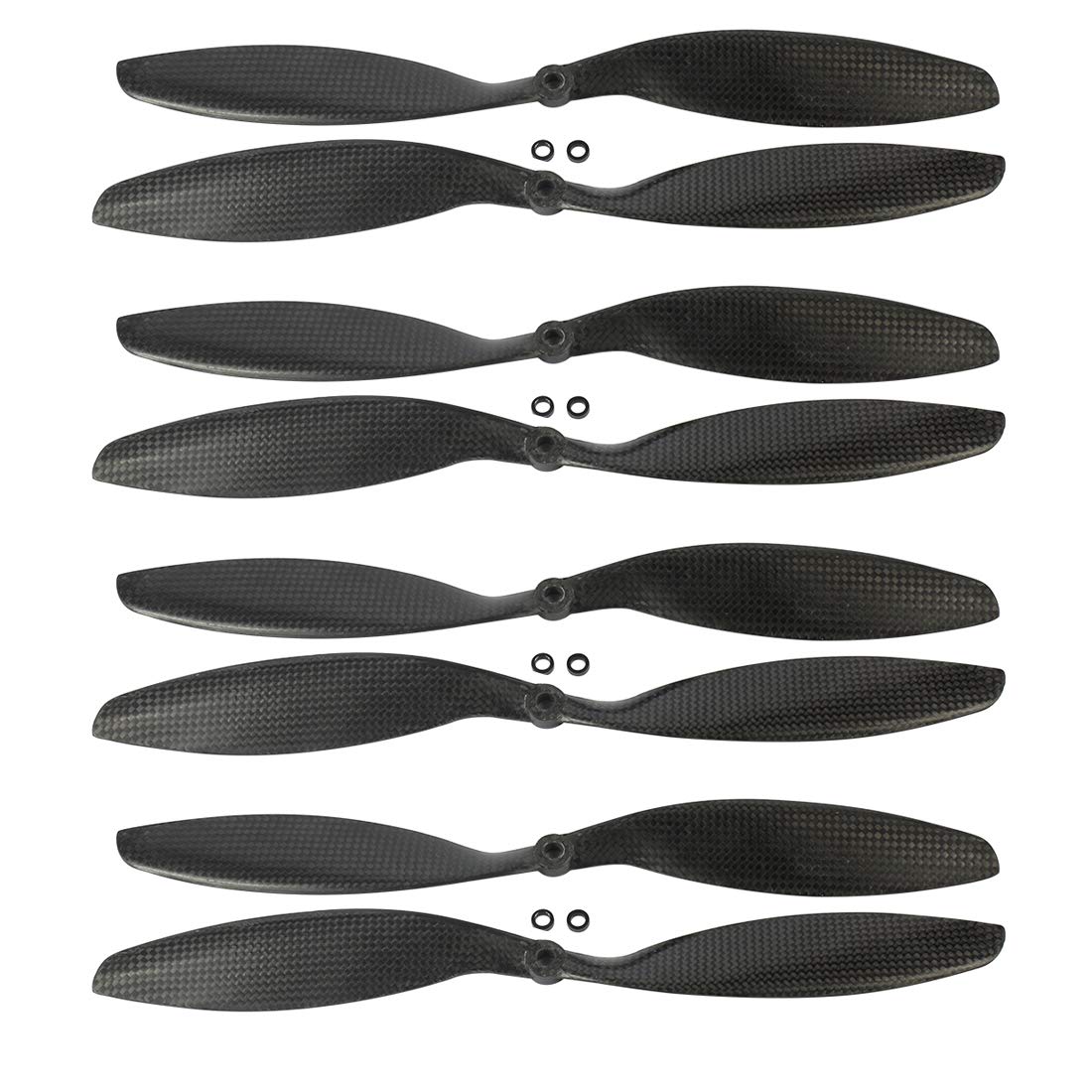 QWinOut 3k Carbon Fiber Propeller Cw CCW 8045 8047