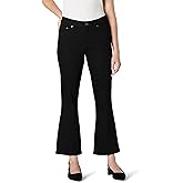 Amazon Essentials Women's Women's Medium Stretch Mid-Rise Kick Crop Jean