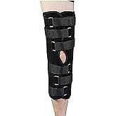 TANDCF Unisex Knee and leg immobilization Stabilizer for Post Surgery Recovery,Knee Fractures,Instability, ACL,MCL,Meniscus Tear,Arthritis,Displacement Recovery,18.1" Length Universal