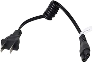 TiToeKi Stun Gun Charger Cord Compatible with Police 305/519/928-58, Avenger, Streetwise Security Barbarian 9,000,000, Sabre and Most Other Stun Guns （Expandable to 12''）