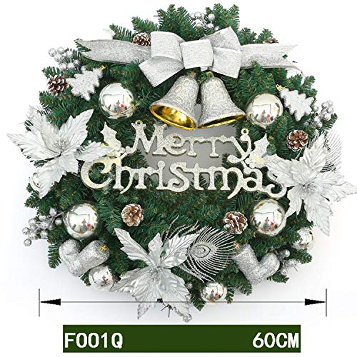 Mixax Christmas Wreaths Mesh Wintry Pine Wreath With Cones Red