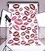 Laeacco Customizable 3x5ft Vinyl Photography Lips Theme Cartoon Children Girls Lovers Adults Portraits Background Attractive Photo 1x1.5m Studio Backdrop