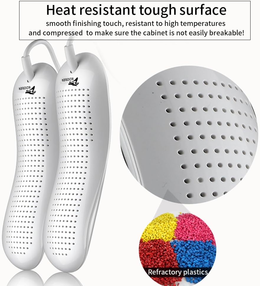 KOODER Boot Dryer,Shoe Dryer,Foot Dryer ! Eliminate Bad Odor and sanitize Shoes!: Sports & Outdoors