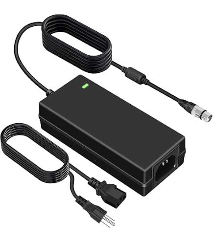 Amazon.com : Eonvic 16V 10A XLR 4 Pin Female AC DC Power Supply
