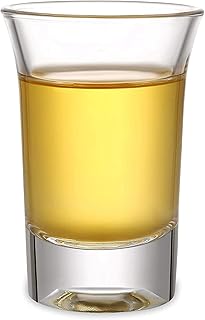 24 Schnapsgläser Glas 4cl Set Shotgläser - Spühlmaschinenfest - Gläser für Vodka Tequila