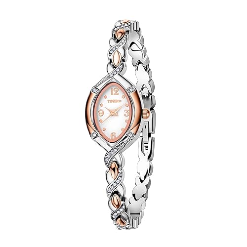 Women's Bracelet Watches Ladies Quartz Wrist Watch with Green Dial