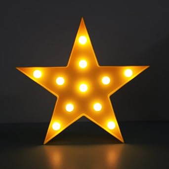 Nclon Kreativ Led Stern Wandleuchte Wandlampe Stern Aa Batterie