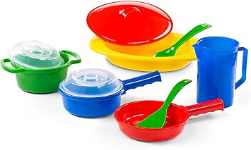 plastic play pots and pans