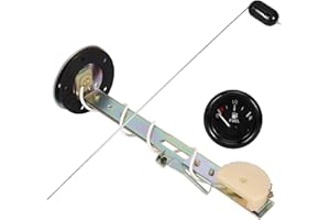 LABRIMP Car Fuel Gauge with High Brightness LED Accurate Auto Fuel Level Indicator for Vehicle Safety