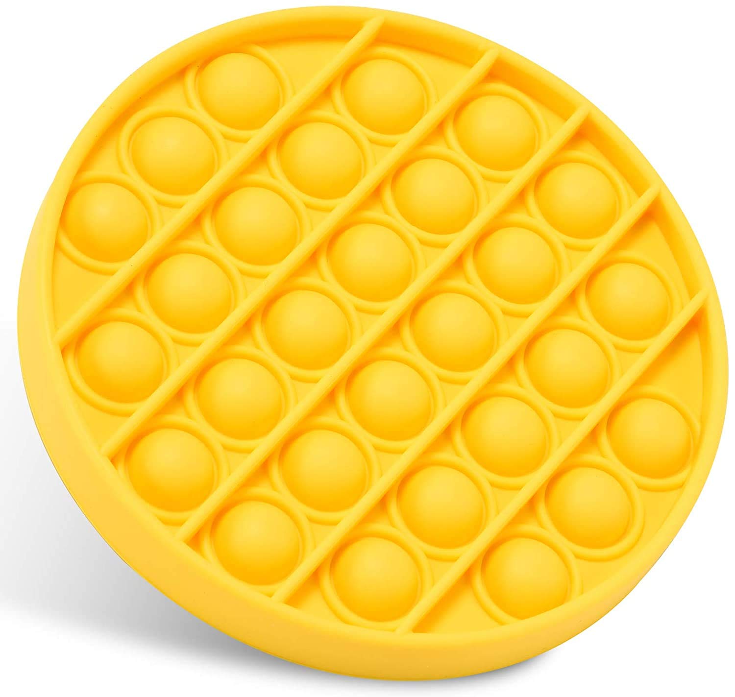 Buy Pop it Fidget Toy, Round Pop it Fidget Toys a Loud Side and a Quiet