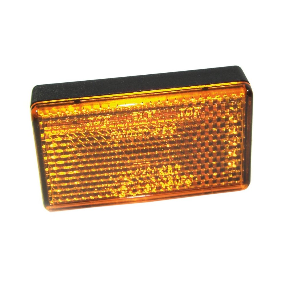 Busch & Müller Unisex - Adult Reflector 3050780065 Reflector, Orange, One Size