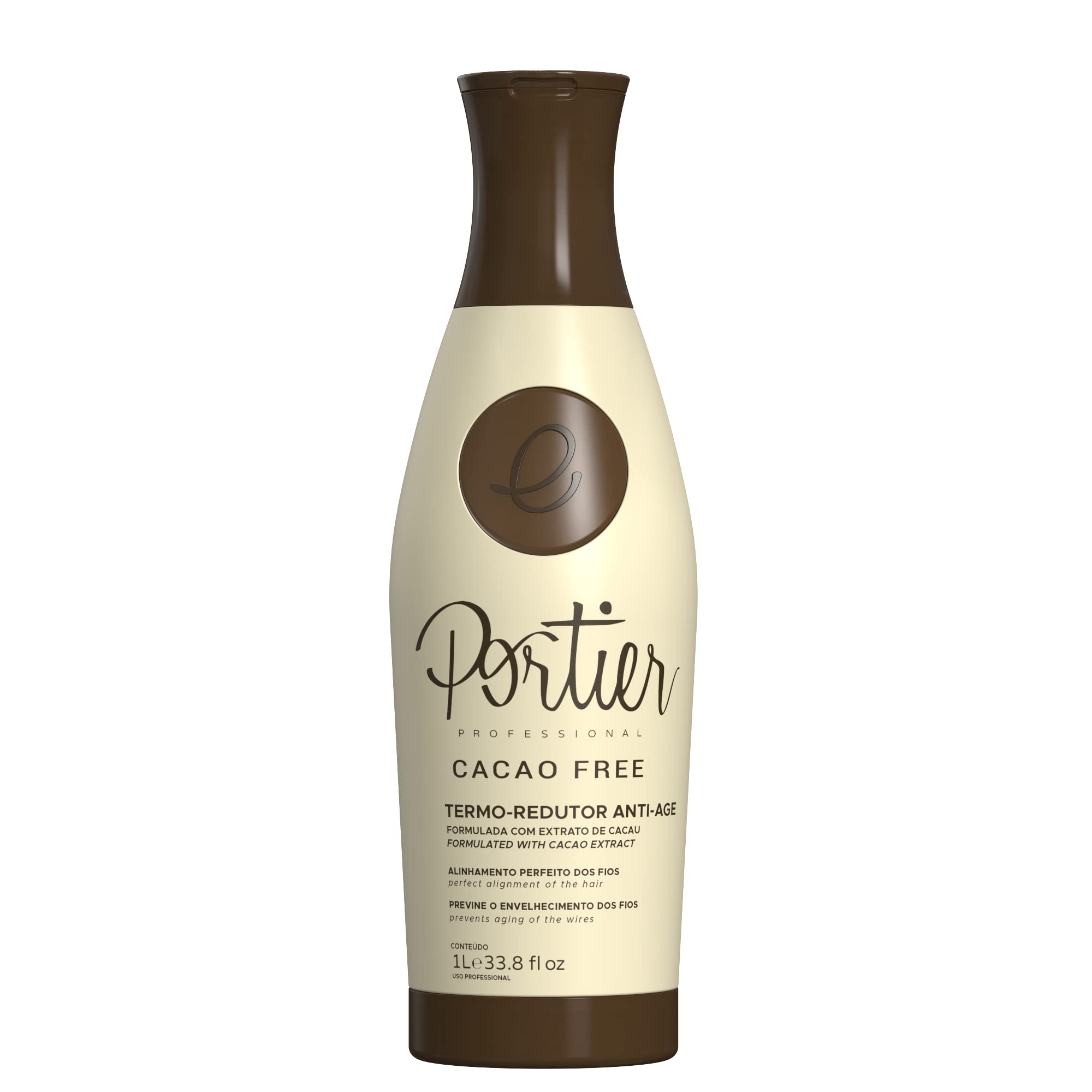Portier Cacao Free, Termo Redutor Anti Age, Formulated With Cacao Extract, 33.8 fl.oz - 1L