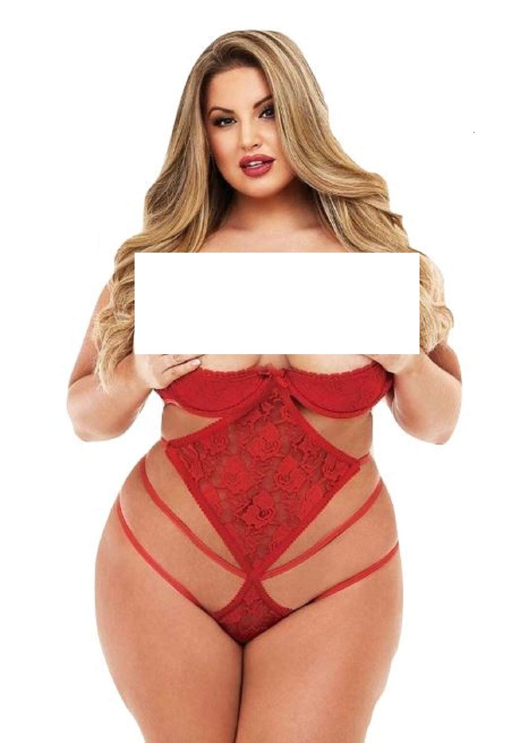 Baci Lingerie Erotic Leather and Latex Underwear for Women, One Size Plus 160 g