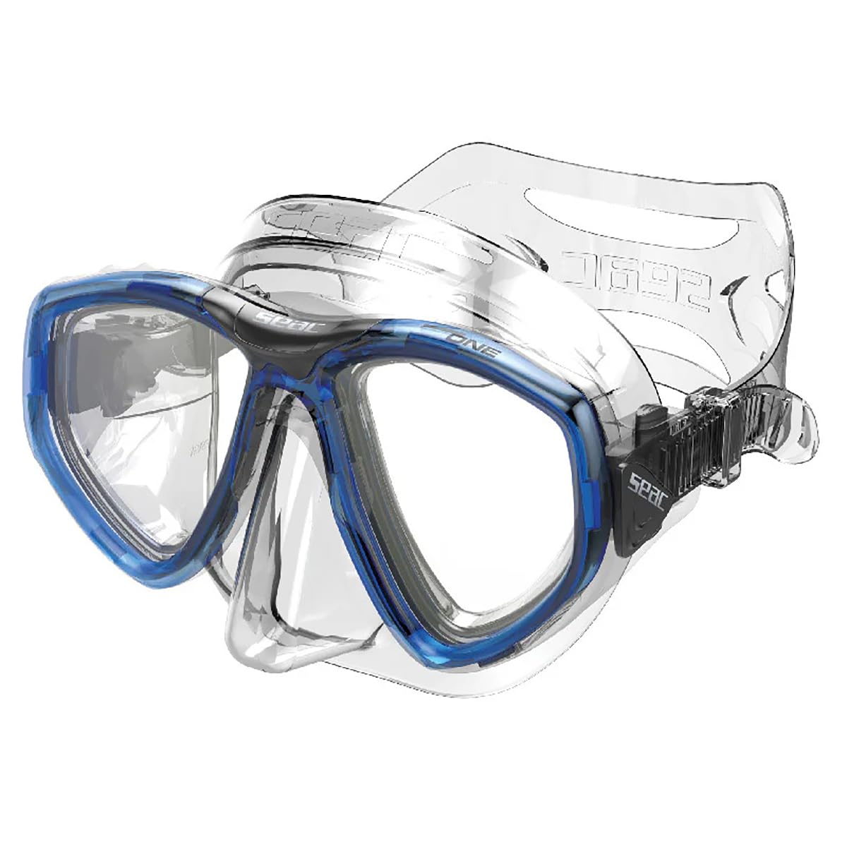 SEAC One, Diving Mask for Scuba Diving, Snorkeling, Free Diving and Spearfishing, Replaceable Lenses