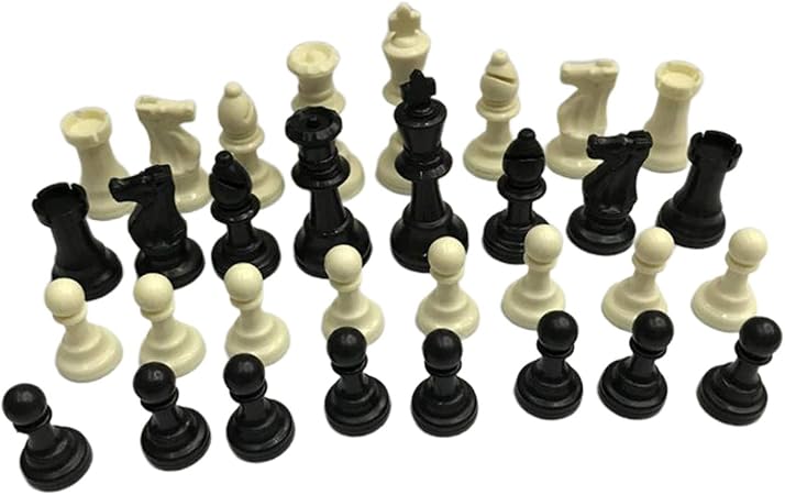 Amazon Lol Fun 1セット国際チェス枚セットプラスチックチェスセットエンターテイメントチェッカーチェス個旅行ゲームボードゲーム75ミリメートル王ギフトコレクション チェス おもちゃ