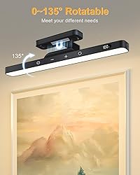 WILLED 5W Picture Lights, 3 Colors Rechargeable
