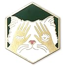 Dorrarium The Lucky Cat Lapel Pin | Hard Enamel | Hat Pin