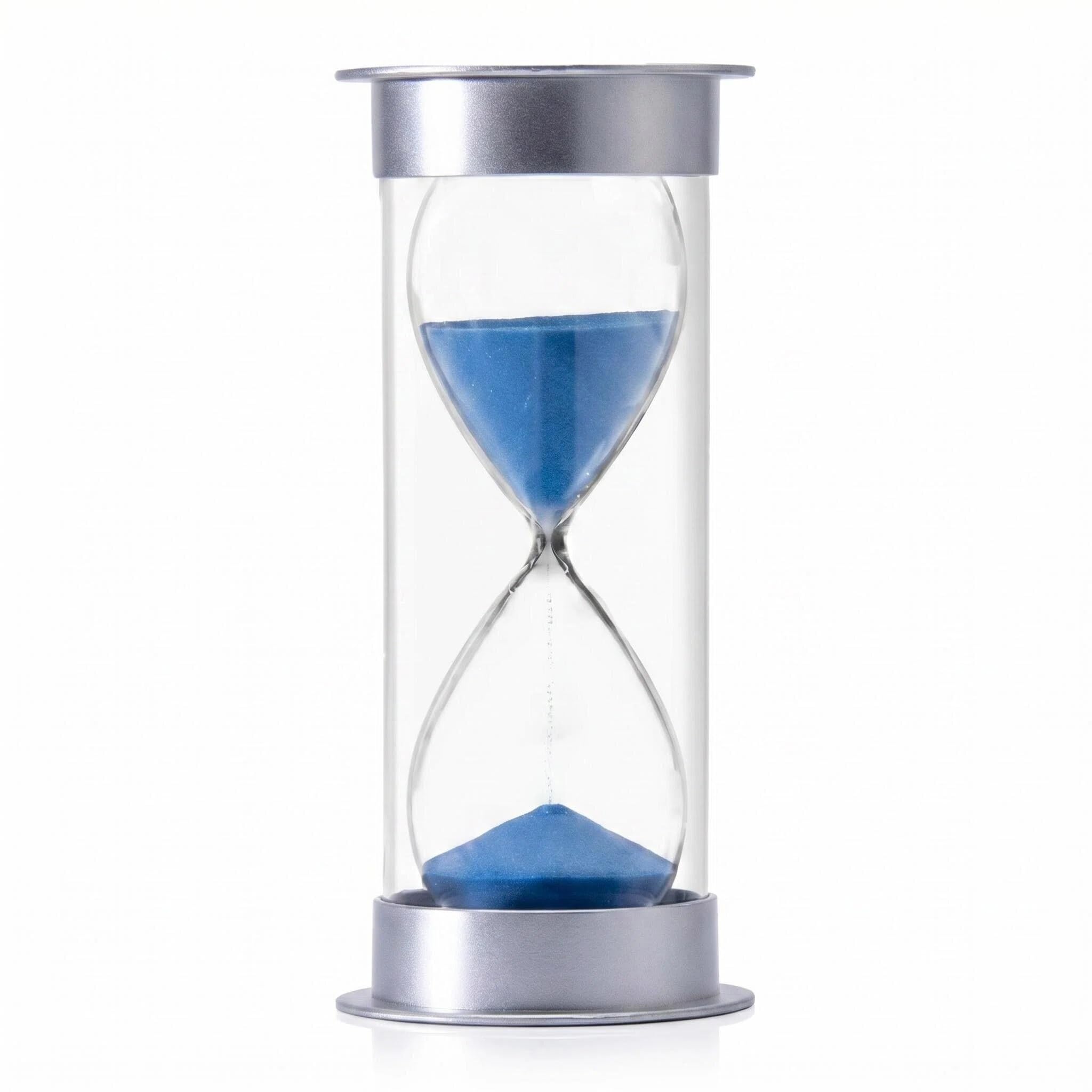 JIEHET Hour Glasses with Sand 60 Minutes, Dual Protection Hourglass Sand Timer, Sand Timer 1 Hour for Kids Safety, Sand Clock Watch, Creative Gift, Living Room Office Decorative