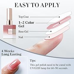 Double Rhythm 15ML Pink Purple Gel Polish