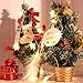 Blulu 100 Pieces Christmas Wooden Ornaments Star Round Wood Slices Wood Snowflake Angel Shape Christmas Tree Hanging Embellishments with 100 Pieces Cords (Style 1)