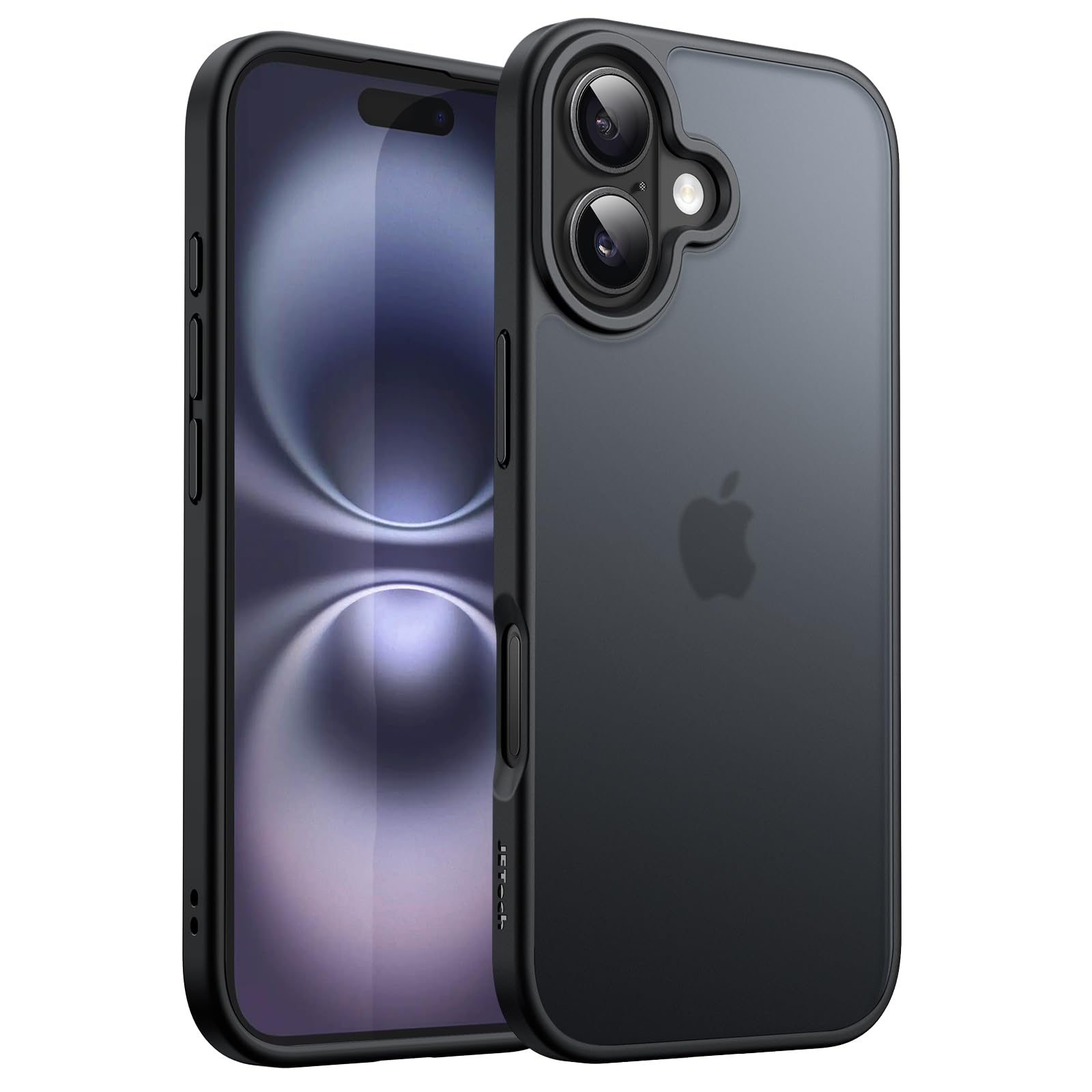 Matte Case for iPhone 17 6.3-Inch, Frosted Translucent Back Minimalist Cover