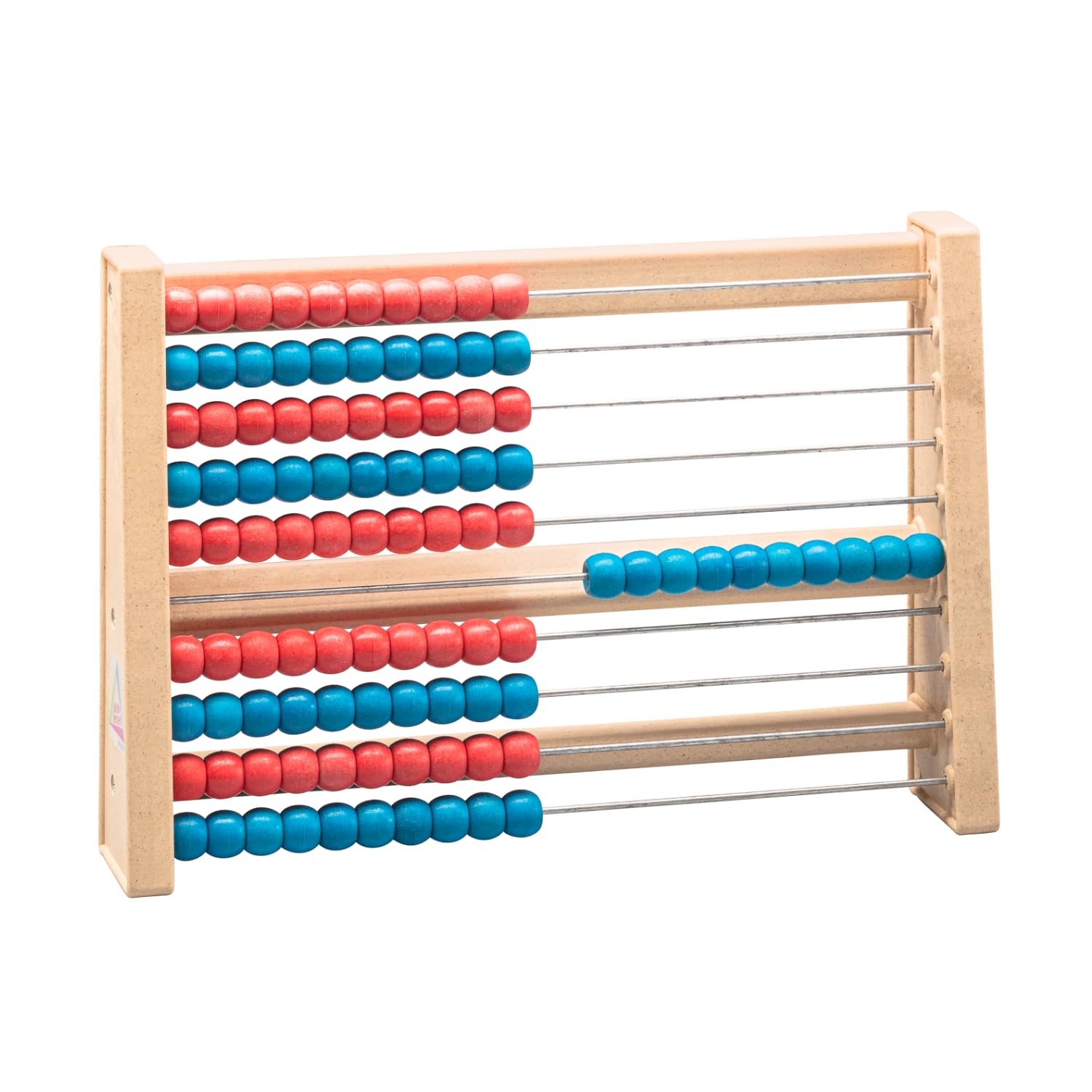 WISSNER active learning 100 Student´S Abacus, RE-Wood Red/Blue