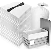 60-pack W10165294RB Trash Compactor Bags - leak-proof trash compactor bags for kitchen 60-ct 15 inches - Fits 15-inch Rectangular Drawer Compactors