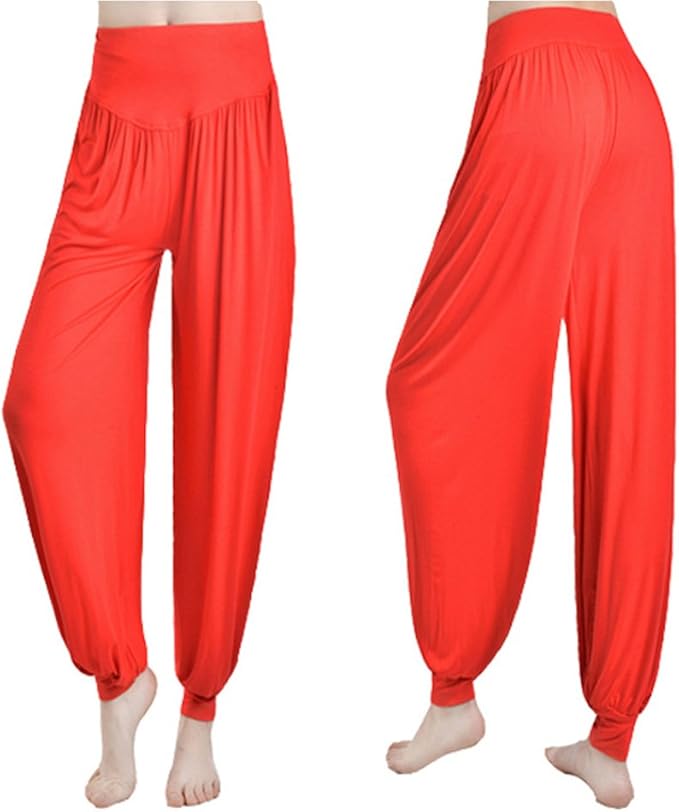 Amazon ノーブランド品 美脚ヨガパンツ ヨガウエアレディース メンズ サルエル風 ロング丈 ストレッチ性抜群 ヨガウエア パンツ 通販