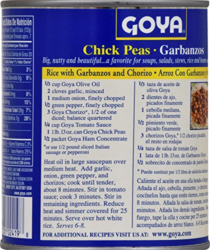 Goya Chick Peas, 29 oz