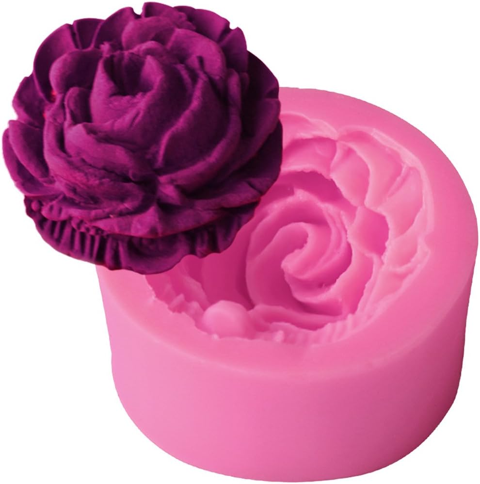 Moules Silicone Forme Mandarine - Pour Bougies, Savon, Chocolat, Résine époxy - Dimensions ~7x5 Cm - Lavable, Souple