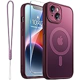 ROYBENS for iPhone 14 Matte Clear Case Compatible