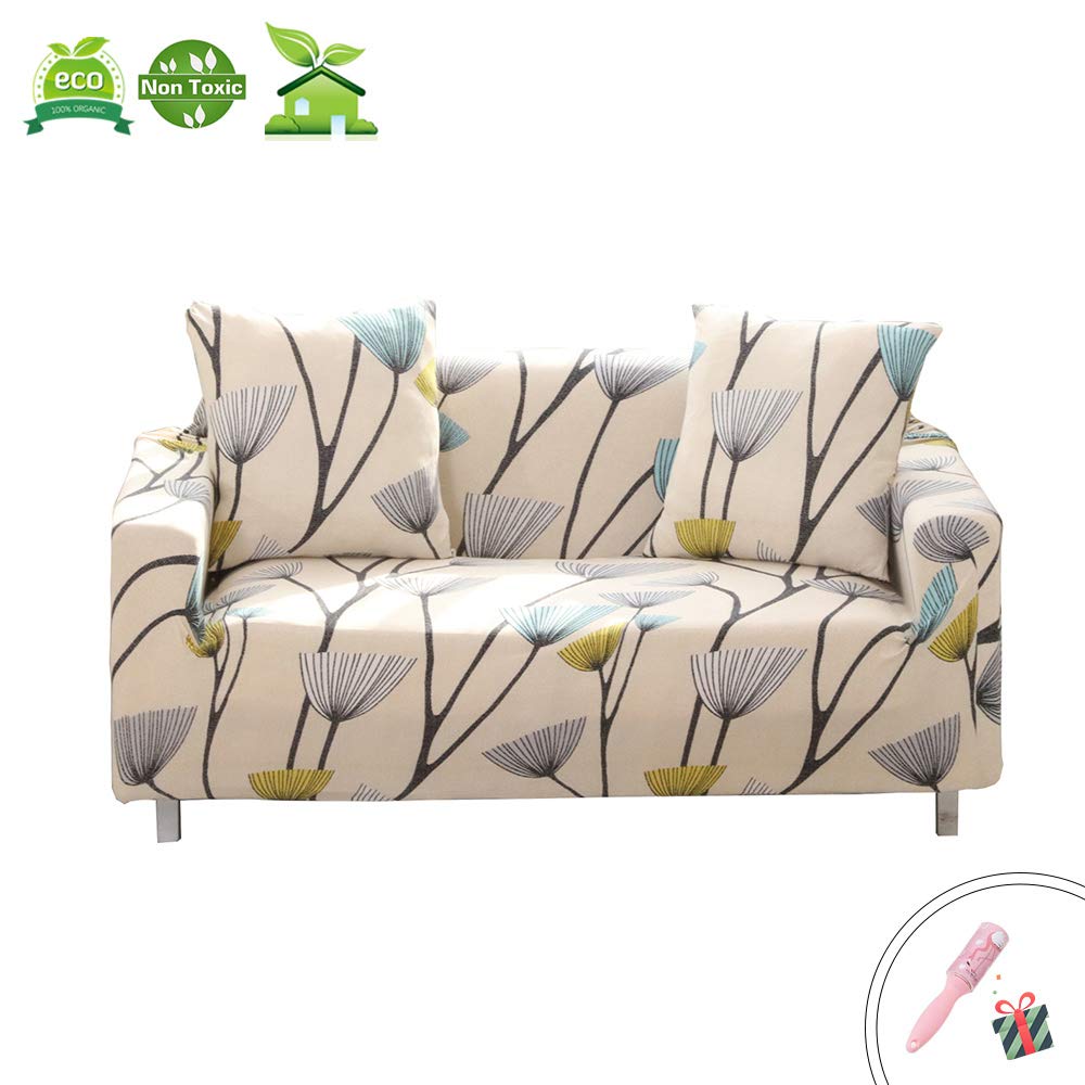 Elastisch Sofa Uberwurfe Sofabezug Morbuy Ecksofa L Form Einfache Blume Stretch Antirutsch Armlehnen Sofahusse Sofa Abdeckung Hussen Fur Sofa Couchbezug Sesselbezug 1 Sitzer Bananenblatt Sofa Uberwurfe