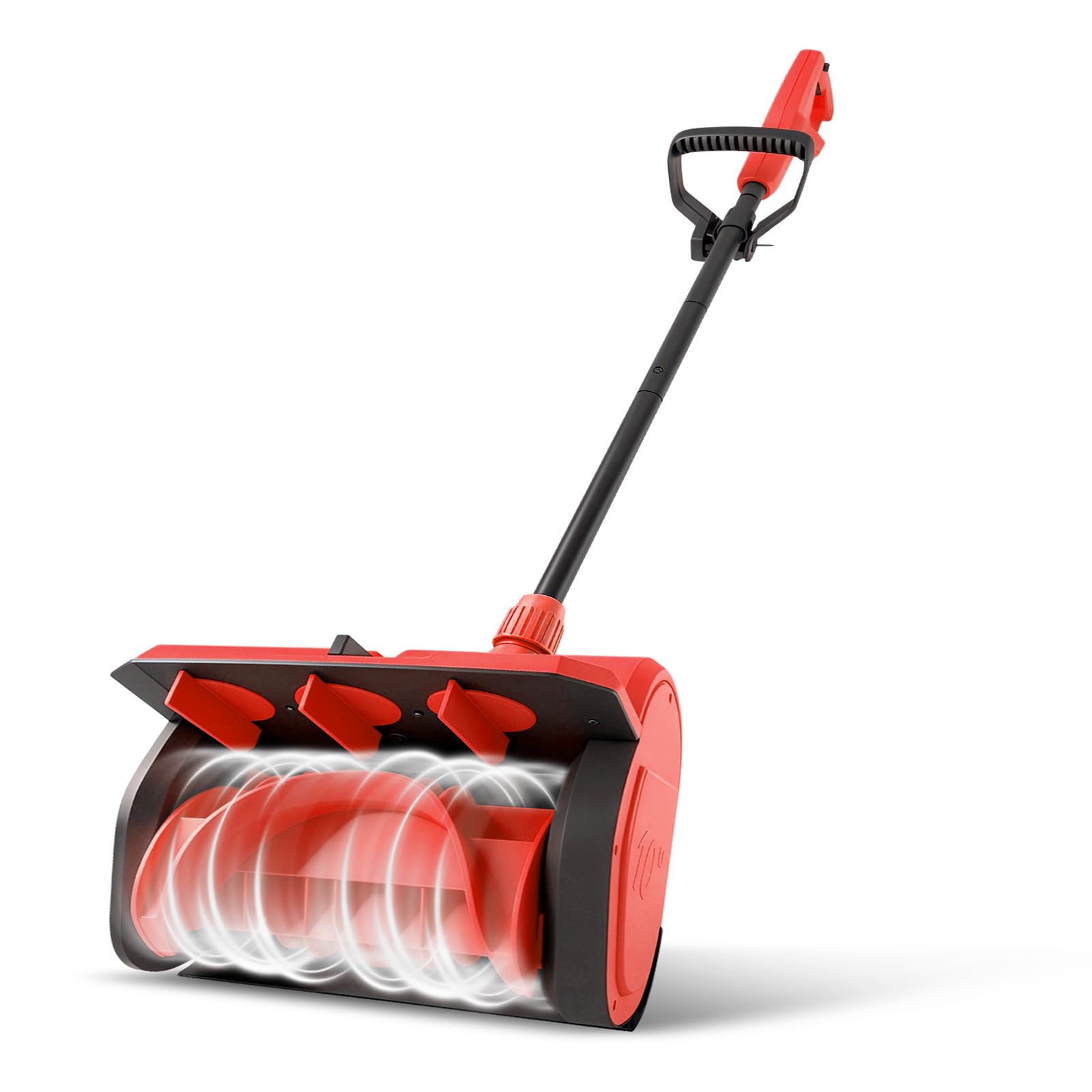 Photo 1 of **without battery not included**Snow Shovel for Milwaukee M18 Battery, 1200W Brushless Electric Snow Blower, 10" Wide & 6" Deep Clearing, Adjustable Chute, Lightweight 11.5lbs, for Deck, Steps, Walkways (Battery Not Included)