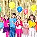 4 Pack Foil Curtains Metallic Fringe Curtains Shimmer Curtain for Birthday Wedding Party Christmas Decorations (Gold and Black)