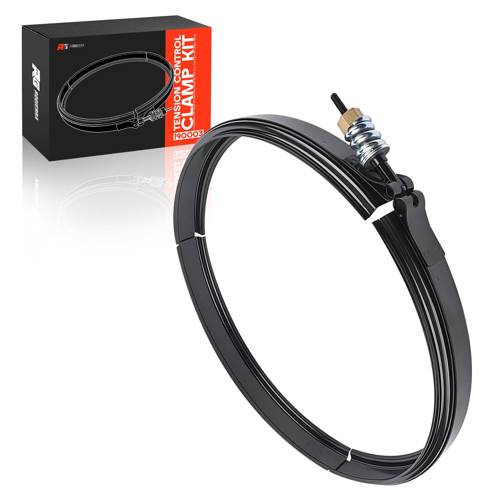 Photo 1 of 190003 Tension Control Clamp Kit, Replacement for Pool and Spa Cartridge Filter Bands, Compatible with Pentair Clean & Clear Plus, Quad DE and FNS Series