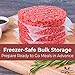 Restaurant-Grade Burger Press and Patty Paper Combo Set. Cast Aluminum 4.5 Hamburger Maker with 1000 Pk 4.75 x 5 Nonstick Wax Butcher Squares! Great for .25 Lb Ground Beef or Chop Steak Patties.