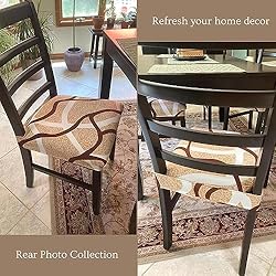 SearchI Stretch Dining Chair Seat Covers Set of