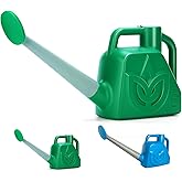 XXXFLOWER 1.5 Gallon Green Watering Can Outdoor Garden Flower Plant, Lightweight 6 L Water Cans with Detachable Nozzle Watering Pot for Office House Garden