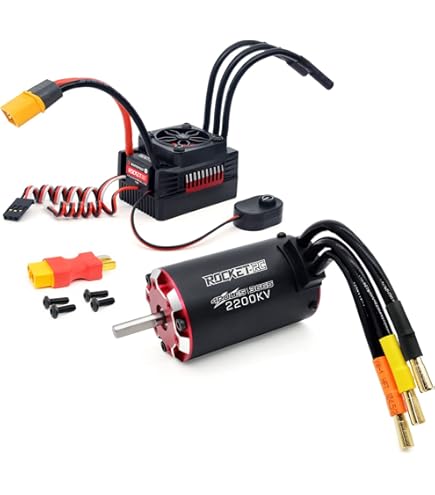 Amazon.com: Hobbywing Sensored G2 Combo: 10BL120 ESC & 3650 Motor