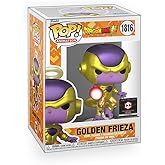 Funko Pop! Anime: Dragon Ball Super - Golden Frieza (Metallic) Exclusive Vinyl Figure Bundled with Box Protector